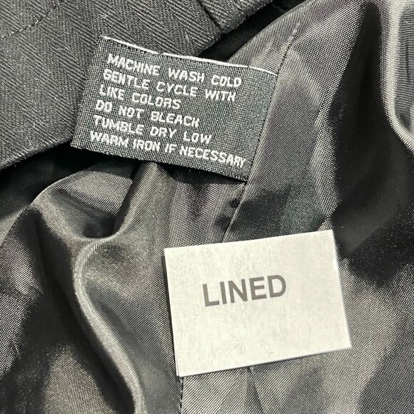 GRIND By Coffeeshop Mens Jacket Sports Coat Size‎ XXL Black Pinstripe Trandy - Picture 7 of 16